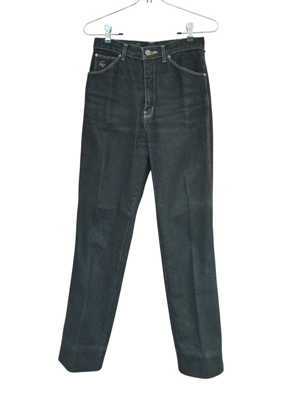 Women's Gloria Vanderbilt  Straight-Leg Dark Indigo Jeans Size 7